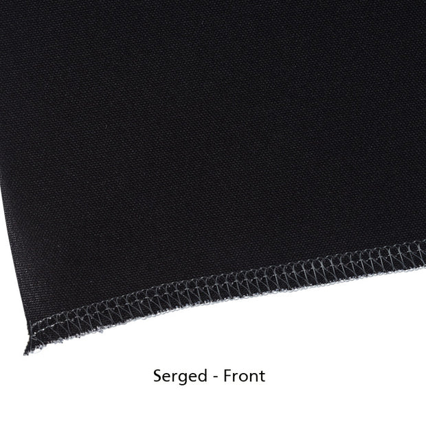 Serged Closed-Back Table Throw