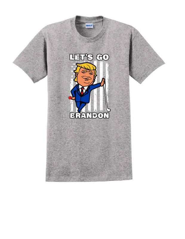 "Let's Go Brandon" Trump Golf T-Shirt