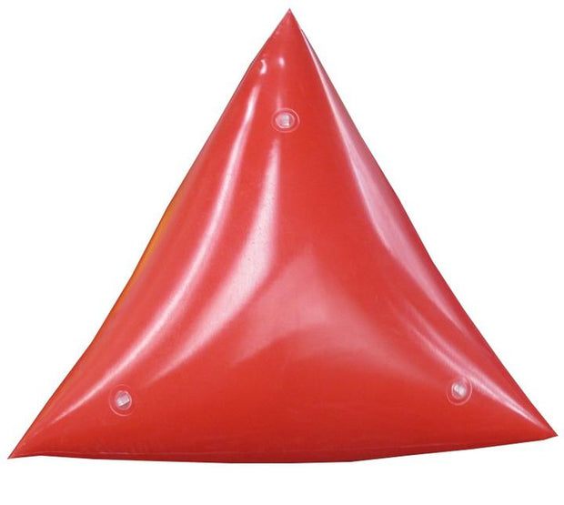 Premium 7' Triangle Swim Marker Buoy - RED