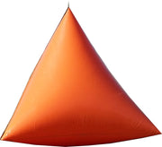 Premium 5' Triangle Swim Marker Buoy - ORANGE